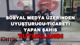 Sosyal medya üzerinden uyuşturucu ticareti yapan şahıs tutuklandı