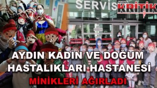 Aydın Kadın Doğum ve Çocuk Hastalıkları Hastanesi minikleri ağırladı