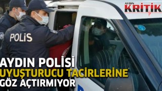 Aydın polisi uyuşturucu tacirlerine göz açtırmıyor