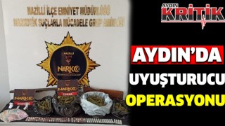 Aydın'da uyuşturucu operasyonu