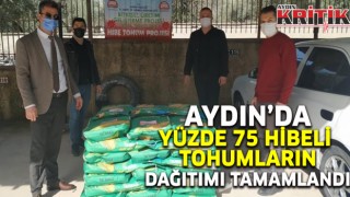 Aydın’da yüzde 75 hibeli tohumların dağıtımı tamamlandı