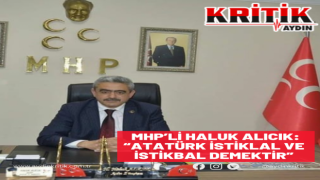 MHP’li Haluk Alıcık: “Atatürk istiklal ve istikbal demektir”