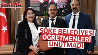 Söke Belediyesi Öğretmenleri unutmadı