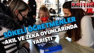 Sökeli öğretmenler akıl ve zeka oyunlarında yarıştı