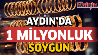 Aydın'da 1 milyonluk soygun!