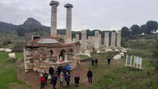 Aydınlı doğaseverler, Kral Yolu’nu ziyaret etti