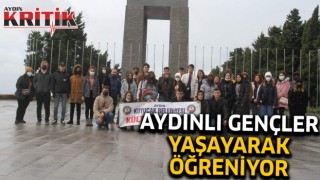 Aydınlı gençler yaşayarak öğreniyor