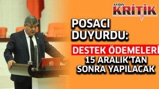 Destek ödemeleri 15 Aralık’tan sonra yapılacak