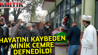 Kazada hayatını kaybeden minik Cemre dualarla defnedildi