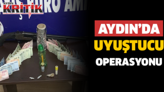 Aydın'da uyuşturucu operasyonu