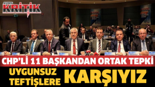 CHP’li 11 başkandan ortak tepki