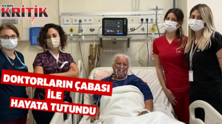 Doktorların çabası ile hayata tutundu