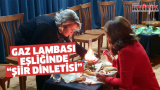 Gaz lambası eşliğinde ”Kış Masalı” dinletisi