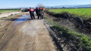 Traktör Sulama Kanalına Düştü, Bir Kişi Hayatını Kaybetti