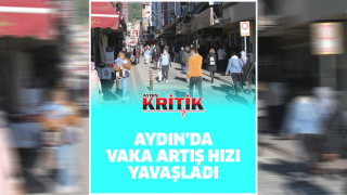 Aydın’da vaka artış hızı yavaşladı