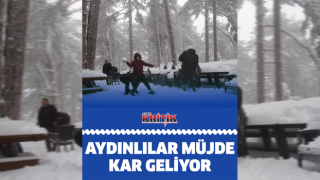 Aydınlılar müjde Kar geliyor!