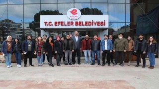 Efeler Belediyesi tıp öğrencilerini ağırlamaya devam ediyor