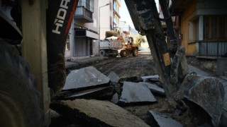 Söke Belediyesi Mimar Sinan Caddesi’ni yeniliyor