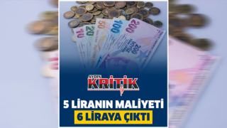 5 liranın maliyeti 6 liraya çıktı