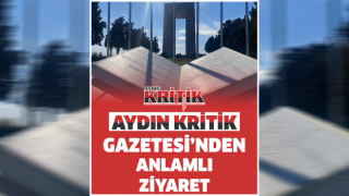 Aydın Kritik Gazetesi'nden Anlamlı Ziyaret