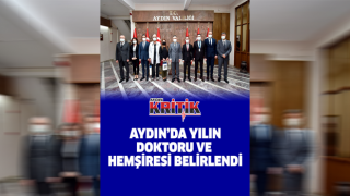 Aydın’da yılın doktoru ve hemşiresi belirlendi