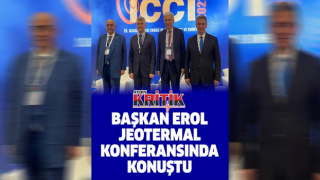 Başkan Erol, Jeotermal konferansında konuştu