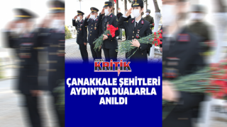 Çanakkale şehitleri Aydın'da dualarla anıldı