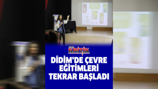 Didim’de çevre eğitimleri tekrar başladı