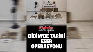 Didim’de tarihi eser operasyonu