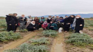 Efelerli AK Kadınlar ’8 Mart’ta tarlaya indi