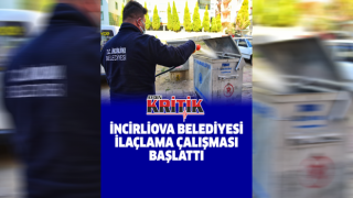 İncirliova Belediyesi ilaçlama çalışması başlattı