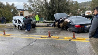 Söke’de trafik kazası: 2 yaralı