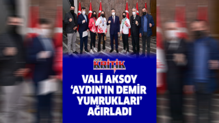 Vali Aksoy, ‘Aydın’ın Demir Yumrukları’ ağırladı