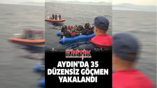 Aydın’da 35 düzensiz göçmen yakalandı