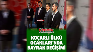 Koçarlı Ülkü Ocakları'nda bayrak değişimi