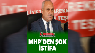 MHP'den şok istifa