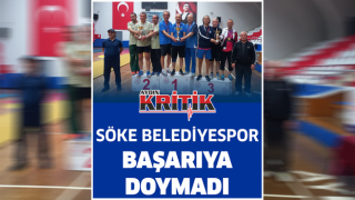 Söke Belediyespor Başarıya Doymadı