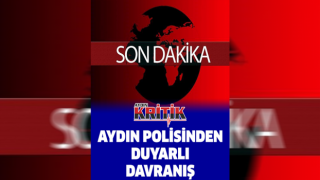 Aydın polisinden duyarlı davranış