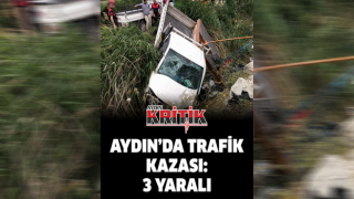 Aydın’da trafik kazası: 3 yaralı