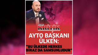 AYTO Başkanı Ülken: ""Bu ülkede herkes biraz da Samsunludur"