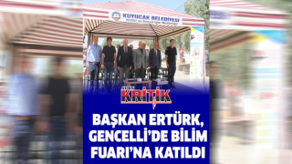 Başkan Ertürk, Gencelli'de Bilim Fuarı'na katıldı