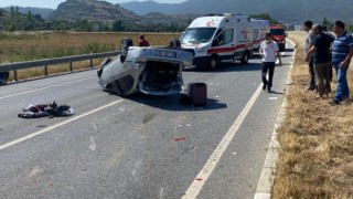 Çine’de trafik kazası: 2 yaralı