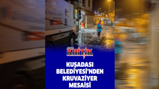 Kuşadası Belediyesi’nden kruvaziyer mesaisi