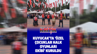 Kuyucak'ta 'Özel Çocuklar Halk Oyunları Ekibi' kuruldu