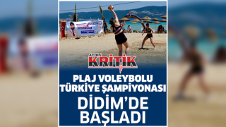 Plaj Voleybolu Türkiye Şampiyonası, Didim’de başladı