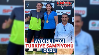 Aydınlı Ezgi, Türkiye Şampiyonu oldu