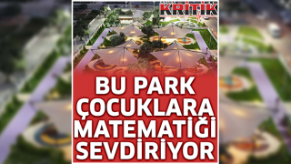 Bu park çocuklara matematiği sevdiriyor