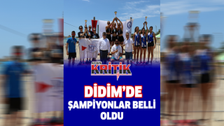 Didim’de şampiyonlar belli oldu