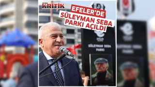 Efeler’de Süleyman Seba Parkı açıldı