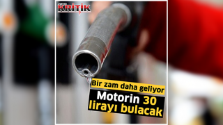 Motorin 30 lirayı bulacak